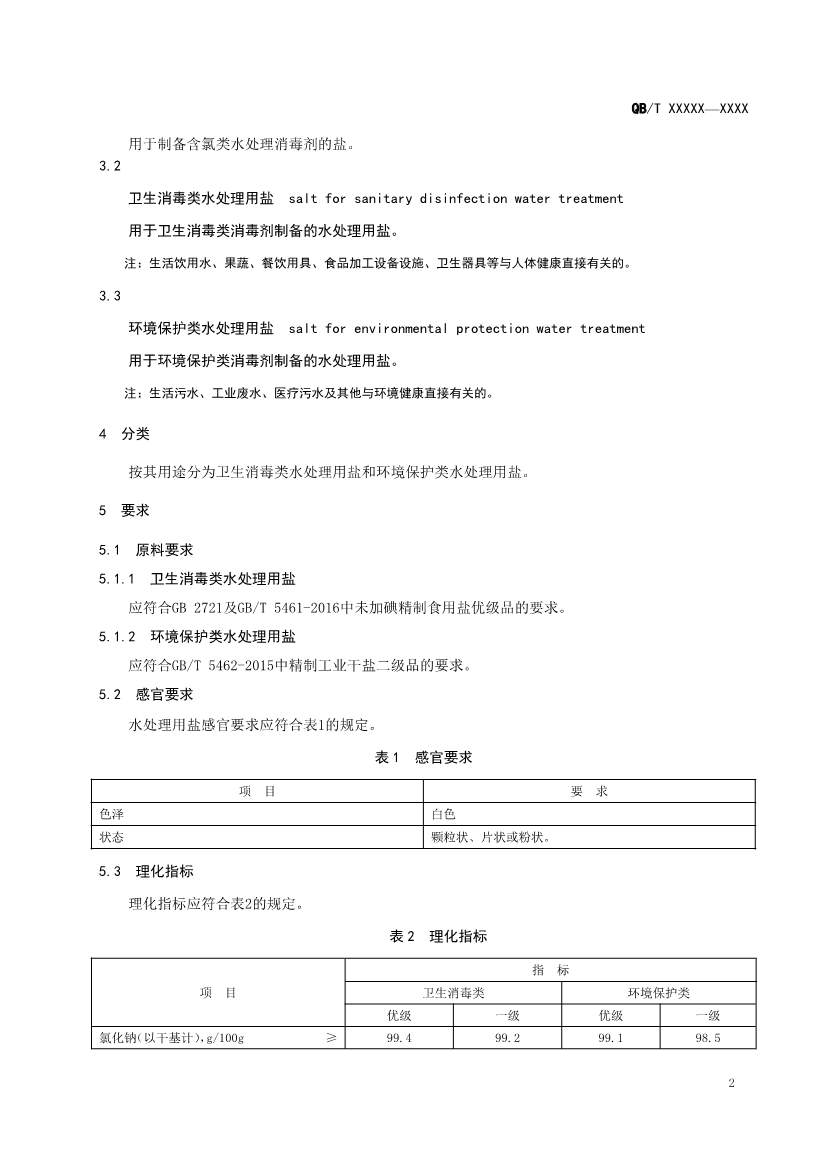 《水处理用盐》（QB/T 5685-2022）正式发布 2022年10月1日实施(图4)