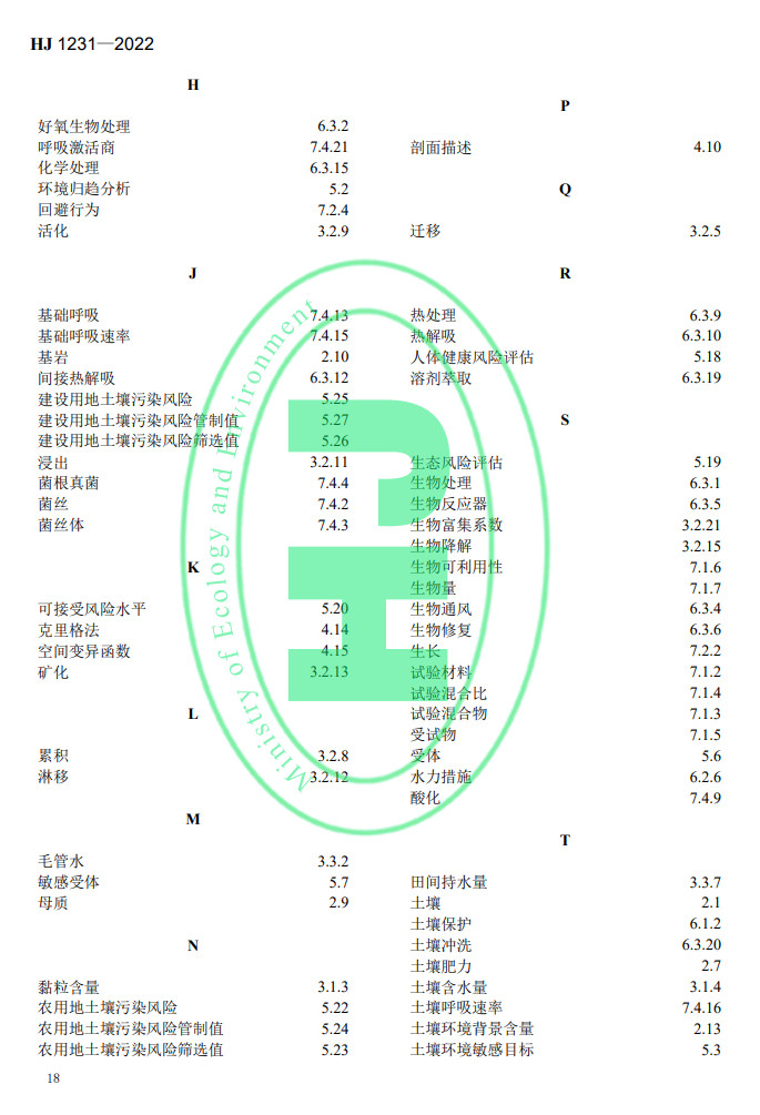 生态环境部发布国家生态环境标准《土壤环境 词汇》(图21)