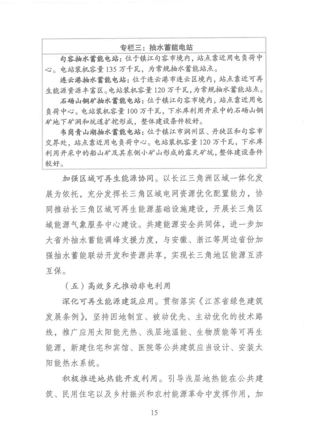 江苏省“十四五”可再生能源规划：生活垃圾焚烧发电装机规模达到200万千瓦左右(图18)
