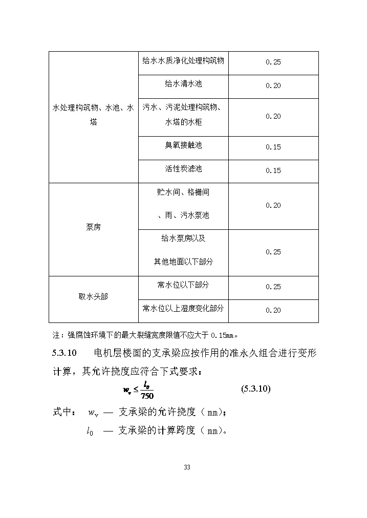国家标准《给水排水工程构筑物结构设计标准（征求意见稿）》(图42)