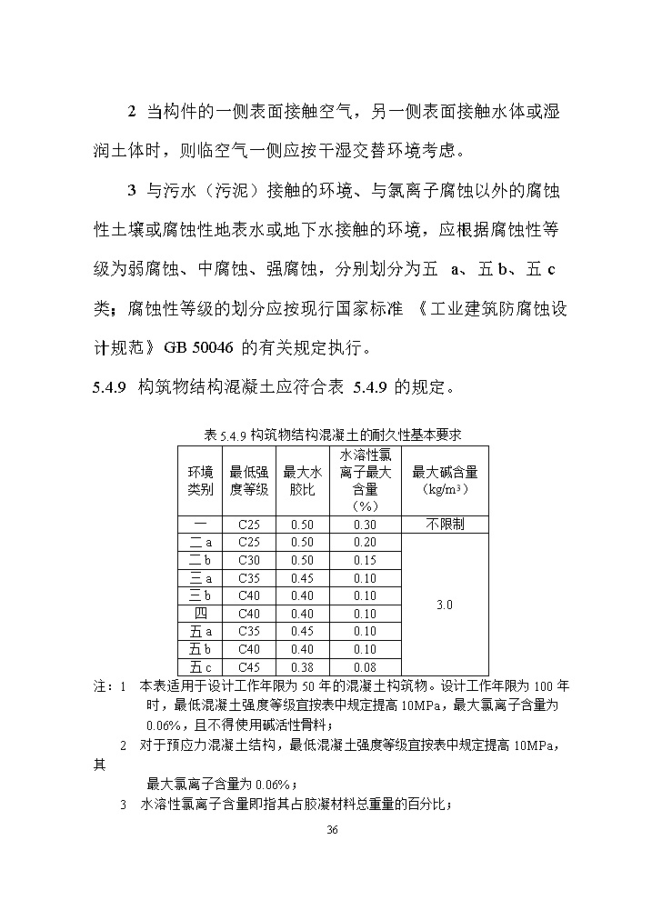 国家标准《给水排水工程构筑物结构设计标准（征求意见稿）》(图45)
