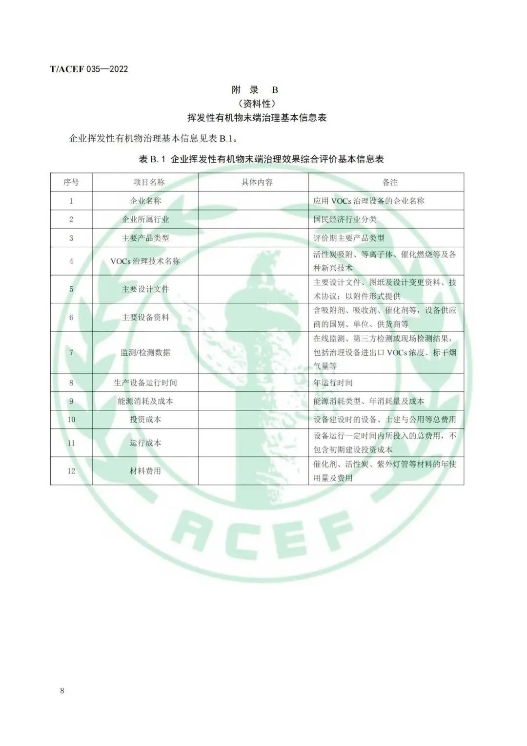 标准全文 |《工业企业挥发性有机物末端治理效果综合评价指南》(图11)