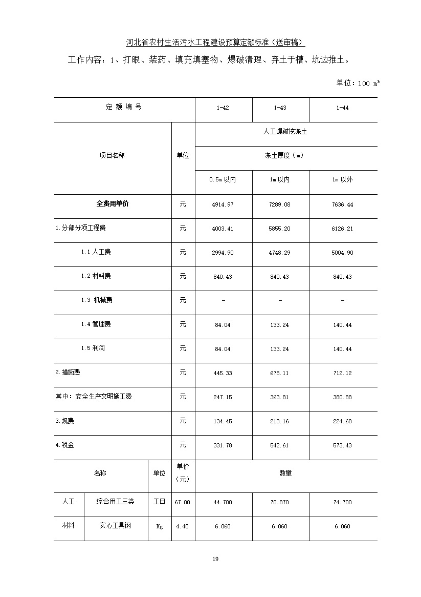 《河北省农村生活污水工程建设预算定额标准》征求意见(图27)