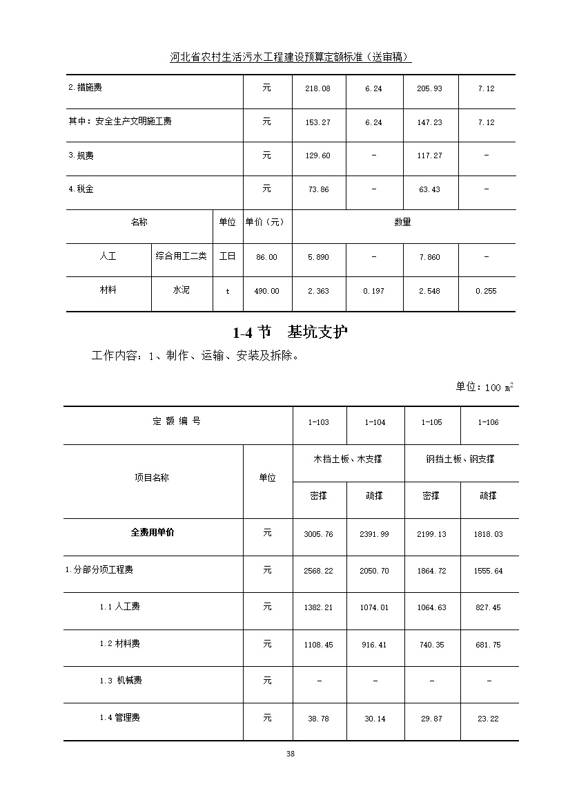 《河北省农村生活污水工程建设预算定额标准》征求意见(图41)