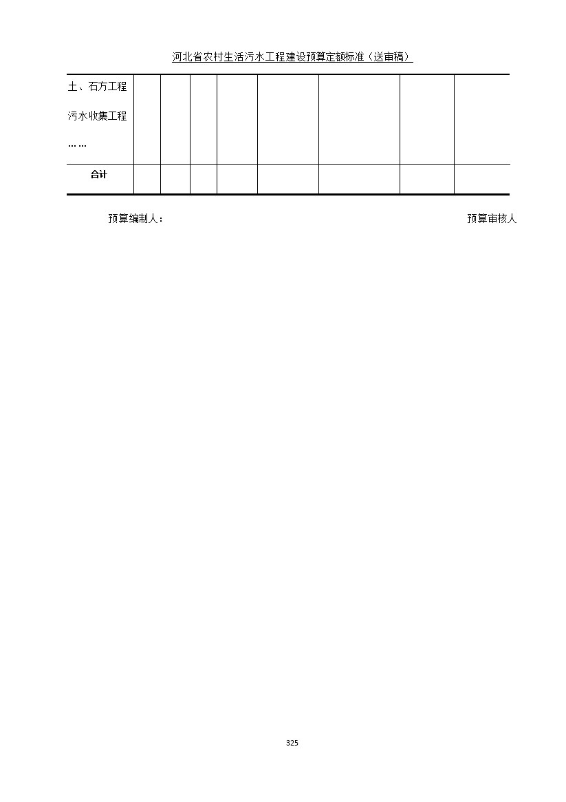 《河北省农村生活污水工程建设预算定额标准》征求意见(图332)
