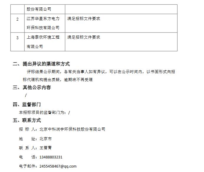 藤县低碳循环经济产业园项目烟气净化系统中标候选人公示(图3)