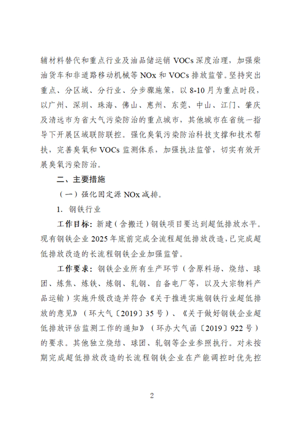 广东省臭氧污染防治（挥发性有机物和氮氧化物协同减排）实施方案（2023-2025年）征求意见(图2)