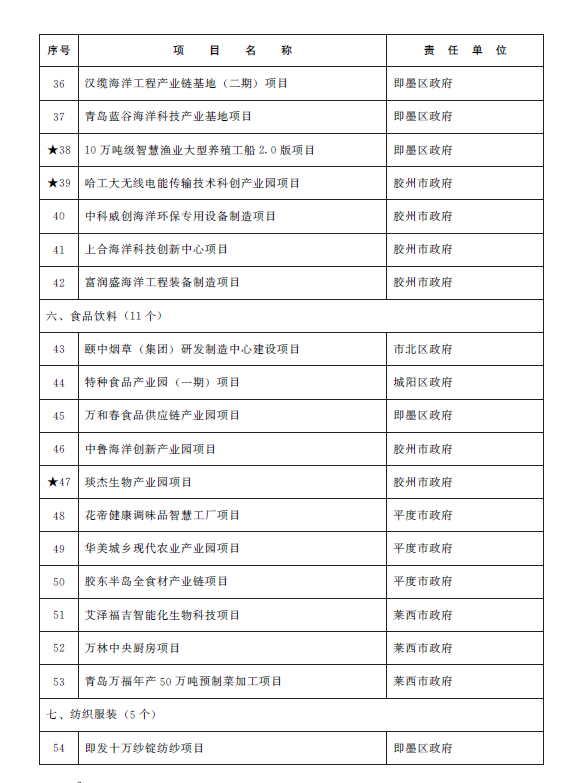 总投资1.38万亿元 青岛市2023年重点项目名单公布(图3)