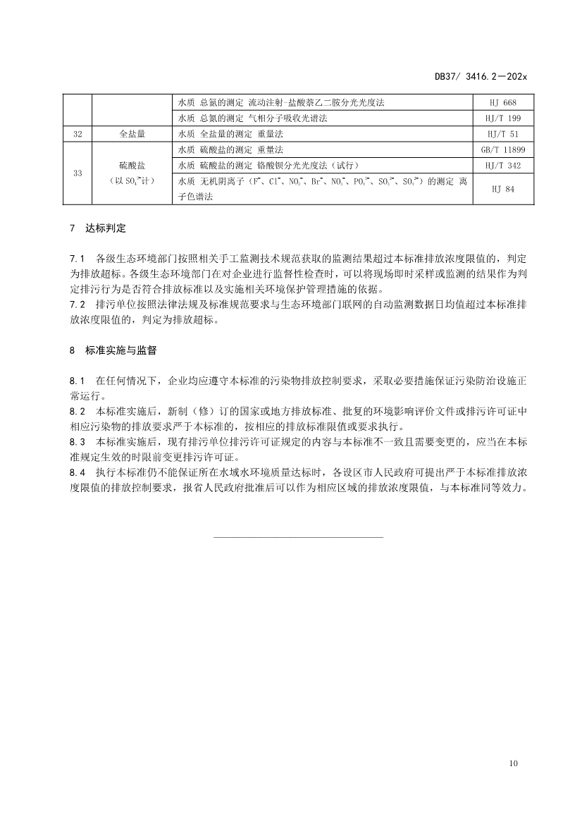 山东省5项流域水污染物综合排放标准征求意见(图28)