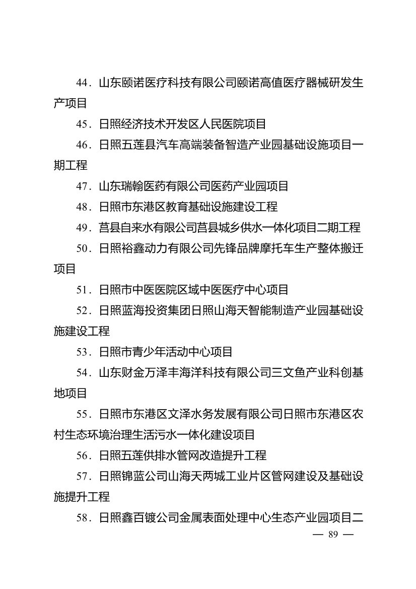 503个重点项目！日照市深化新旧动能转换推动绿色低碳高质量发展三年行动计划项目清单发布！(图4)