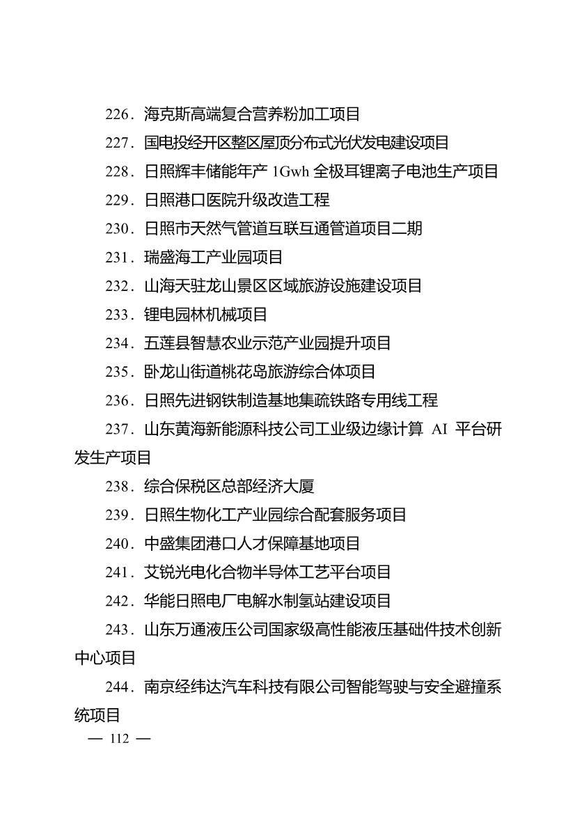 503个重点项目！日照市深化新旧动能转换推动绿色低碳高质量发展三年行动计划项目清单发布！(图27)