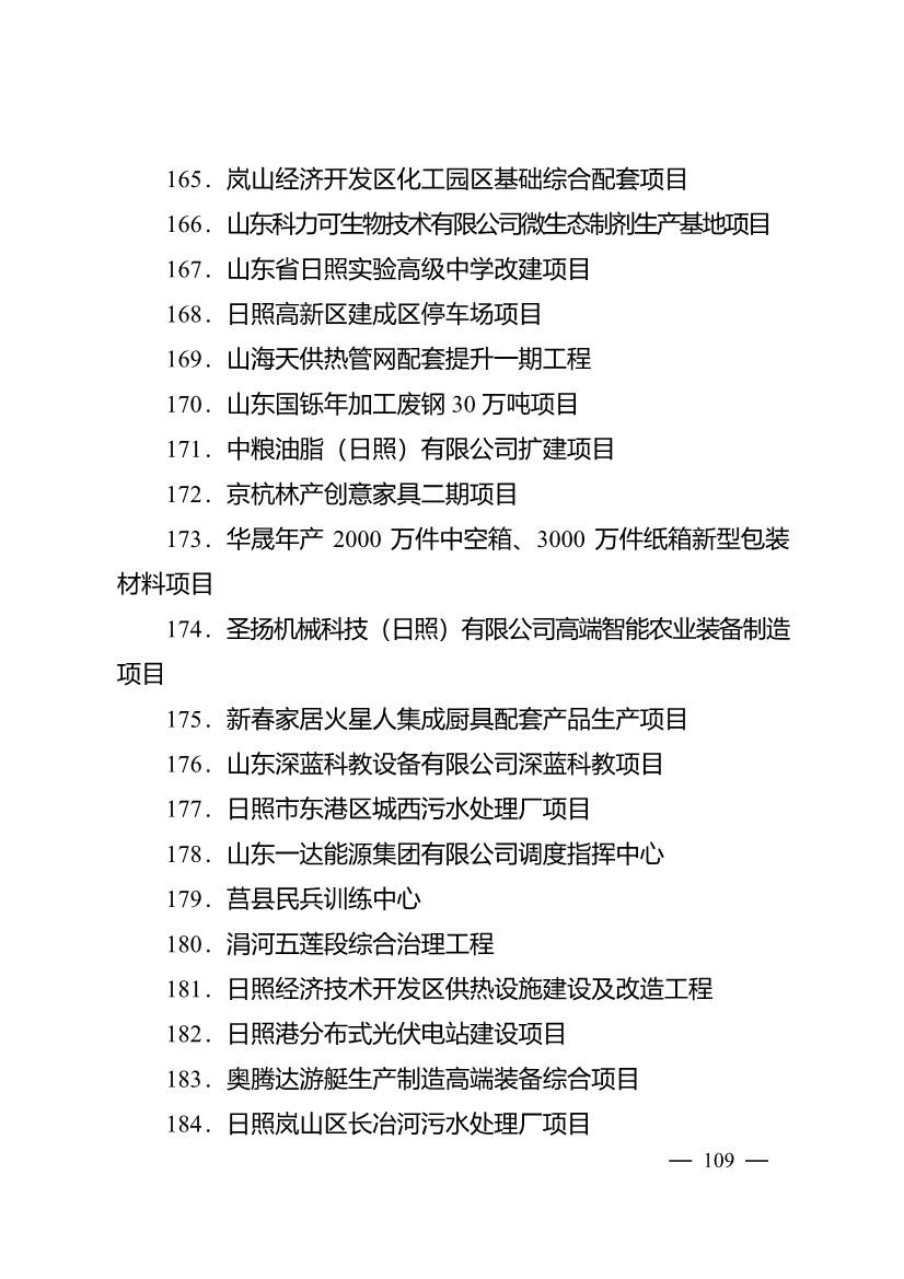 503个重点项目！日照市深化新旧动能转换推动绿色低碳高质量发展三年行动计划项目清单发布！(图24)